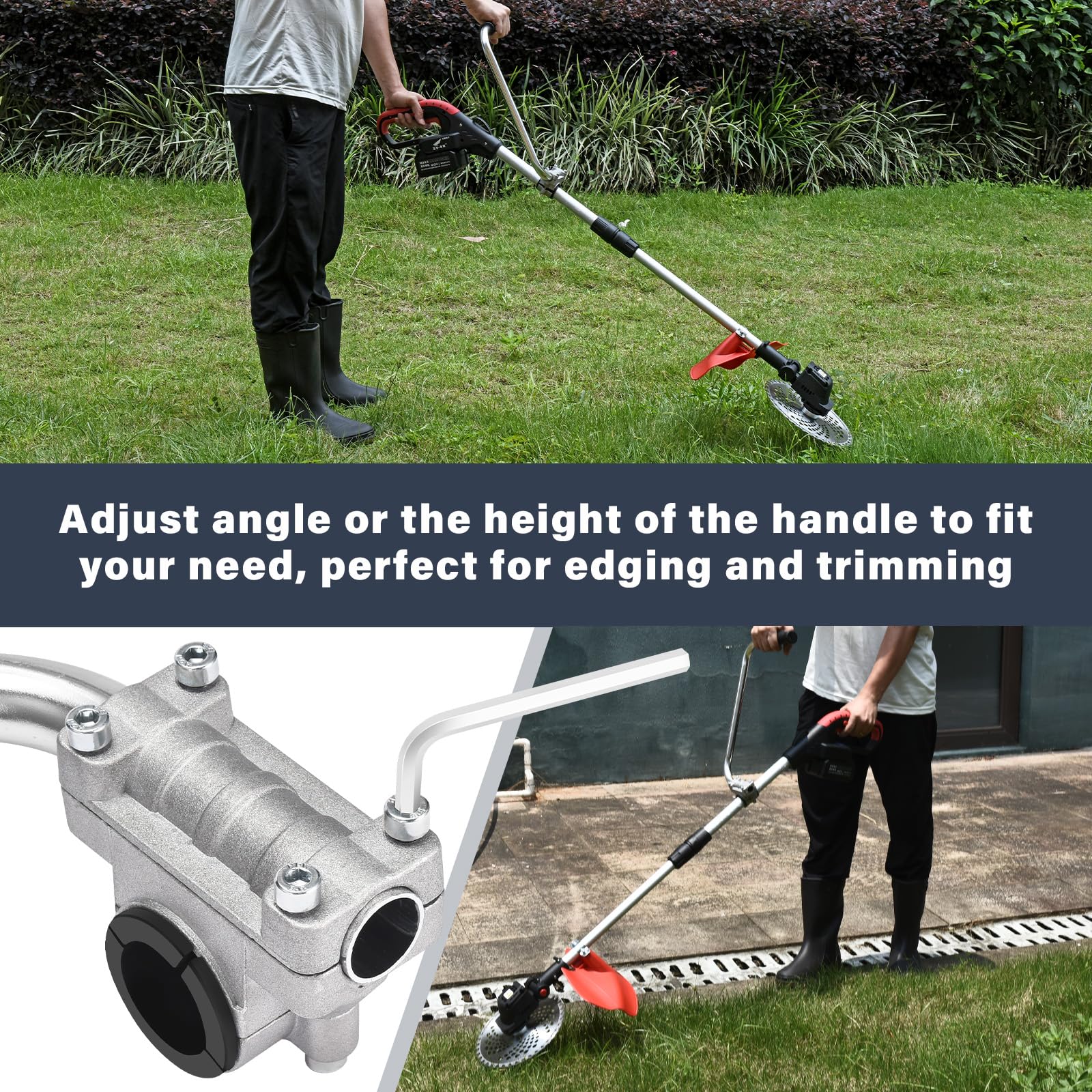 Foto 6 | Mango Ergonómico Trimmer Grip Handle Zzm Con Arnés De Correa Para El Hombro - Venta Internacional.
