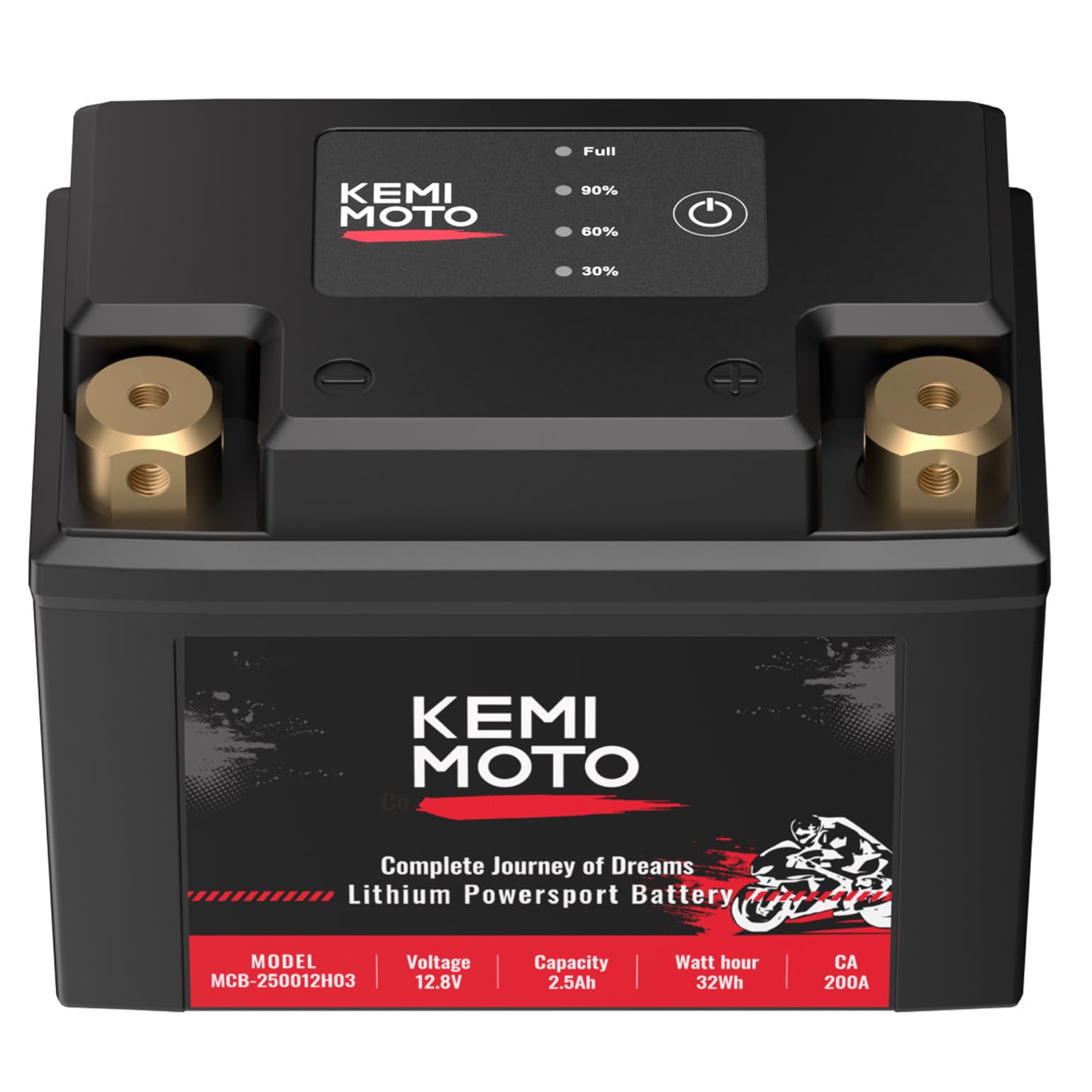 Batería De Litio Para Motocicleta Kemimoto Ytx5l-bs/ytx4l-bs 12v 2.5ah - Venta Internacional.