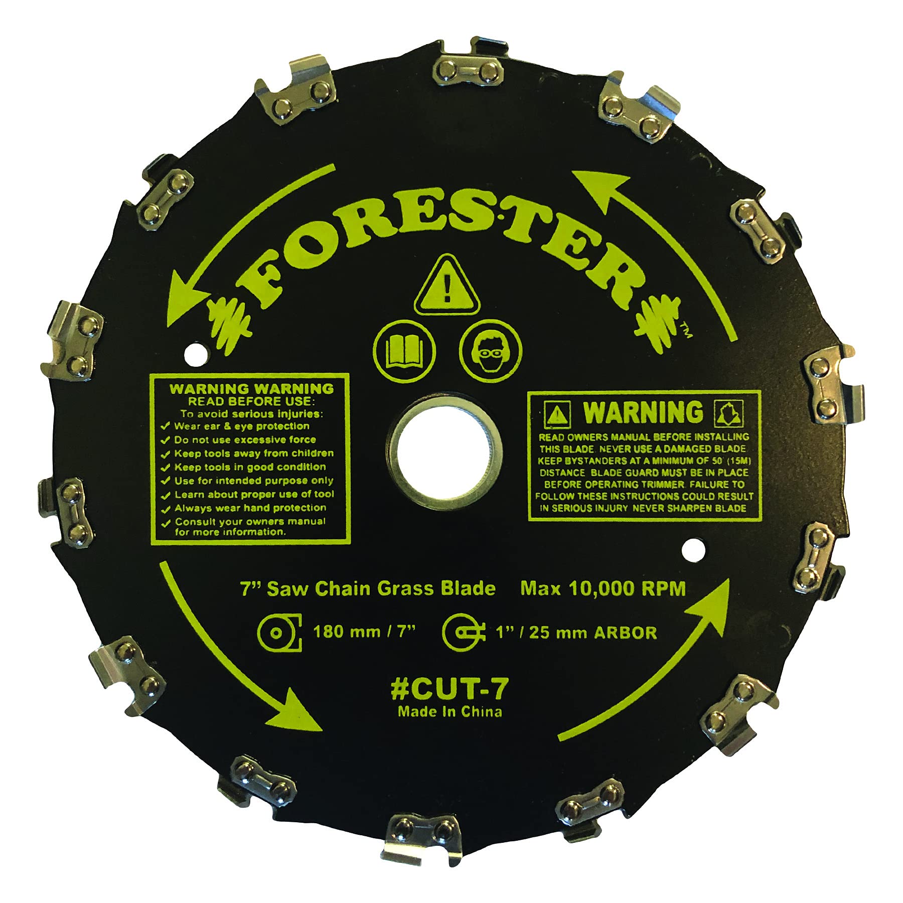 Cuchillas Desbrozadoras Forester, 14 Dientes, 7 - Venta Internacional.