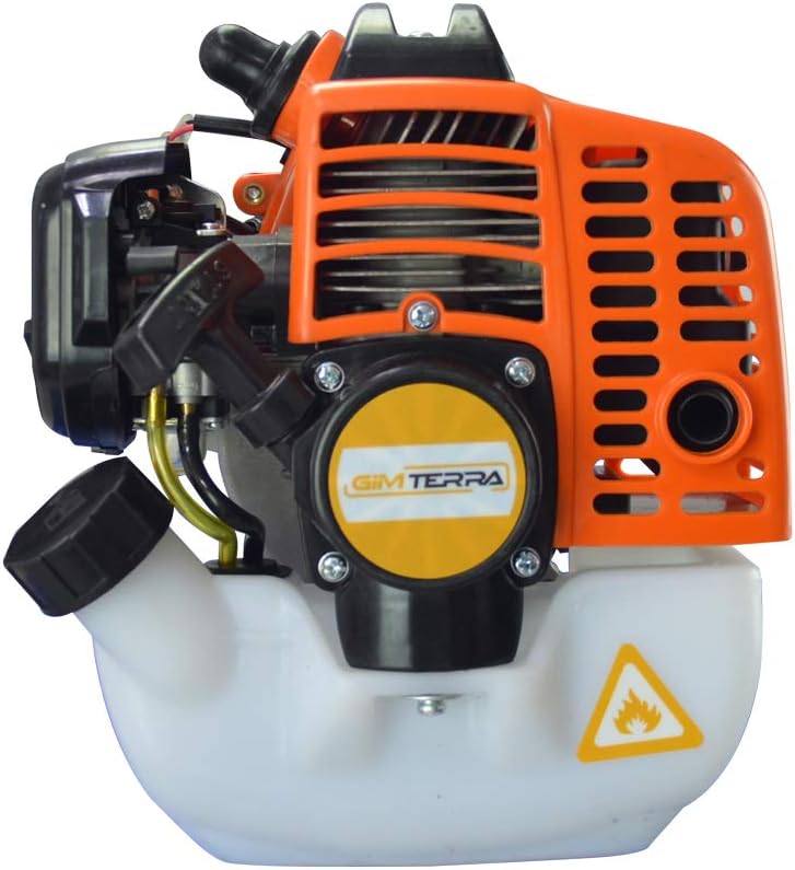 Foto 4 | Desbrozadora con Cabezal de Nylon 32.6CC Gim Terra Motor 2 Tiempos 1.2HP 0.9KW Capacidad Depósito de Combustible de 7