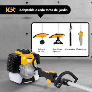 Foto 3 | Desbrozadora a Gasolina Kingsman con Accesorios