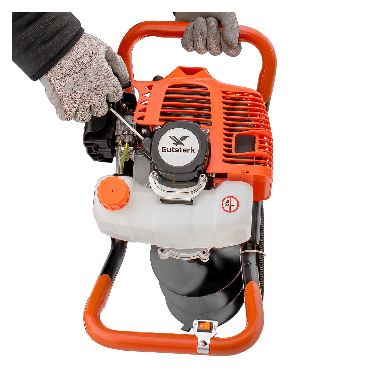 Foto 4 pulgar | Motoperforadora Ahoyadora 3 Brocas 49cc 2.4hp 6500rpm Gutstark Home