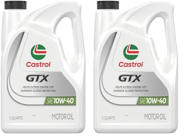 Aceite De Motor Castrol Gtx 10w-40 Convencional De 5 Litros (x2) - Venta Internacional.