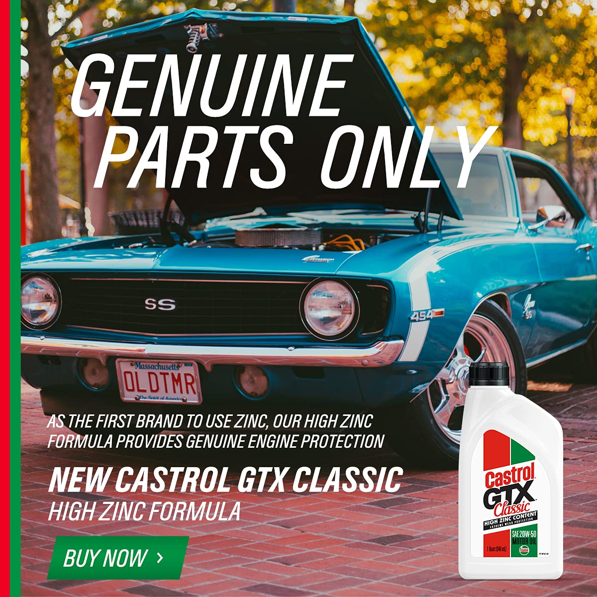 Foto 3 pulgar | Aceite De Motor Castrol Gtx Classic 20w-50 Convencional 5l - Venta Internacional.
