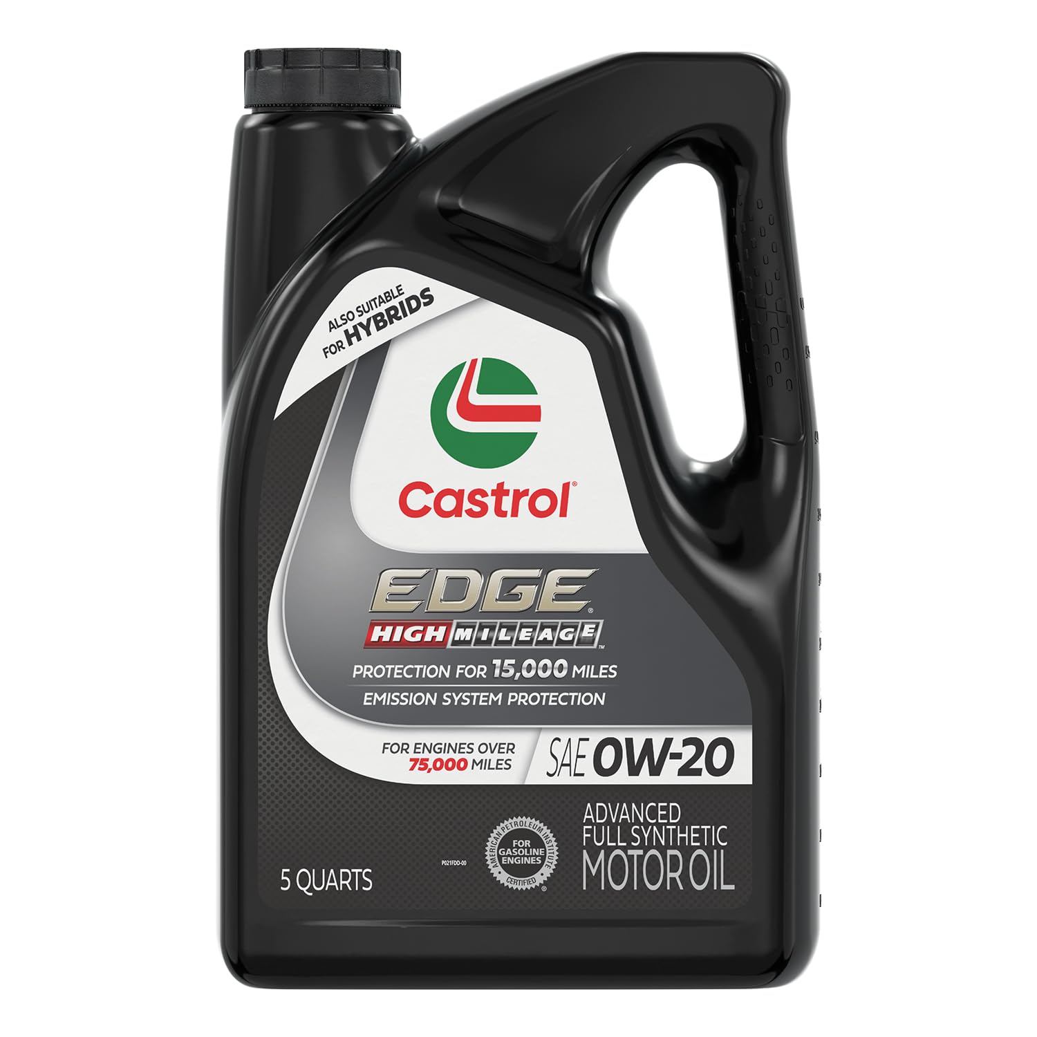 Foto 2 pulgar | Aceite De Motor Castrol Edge High Mileage 0w-20, Totalmente Sintético, 5 Litros - Venta Internacional.
