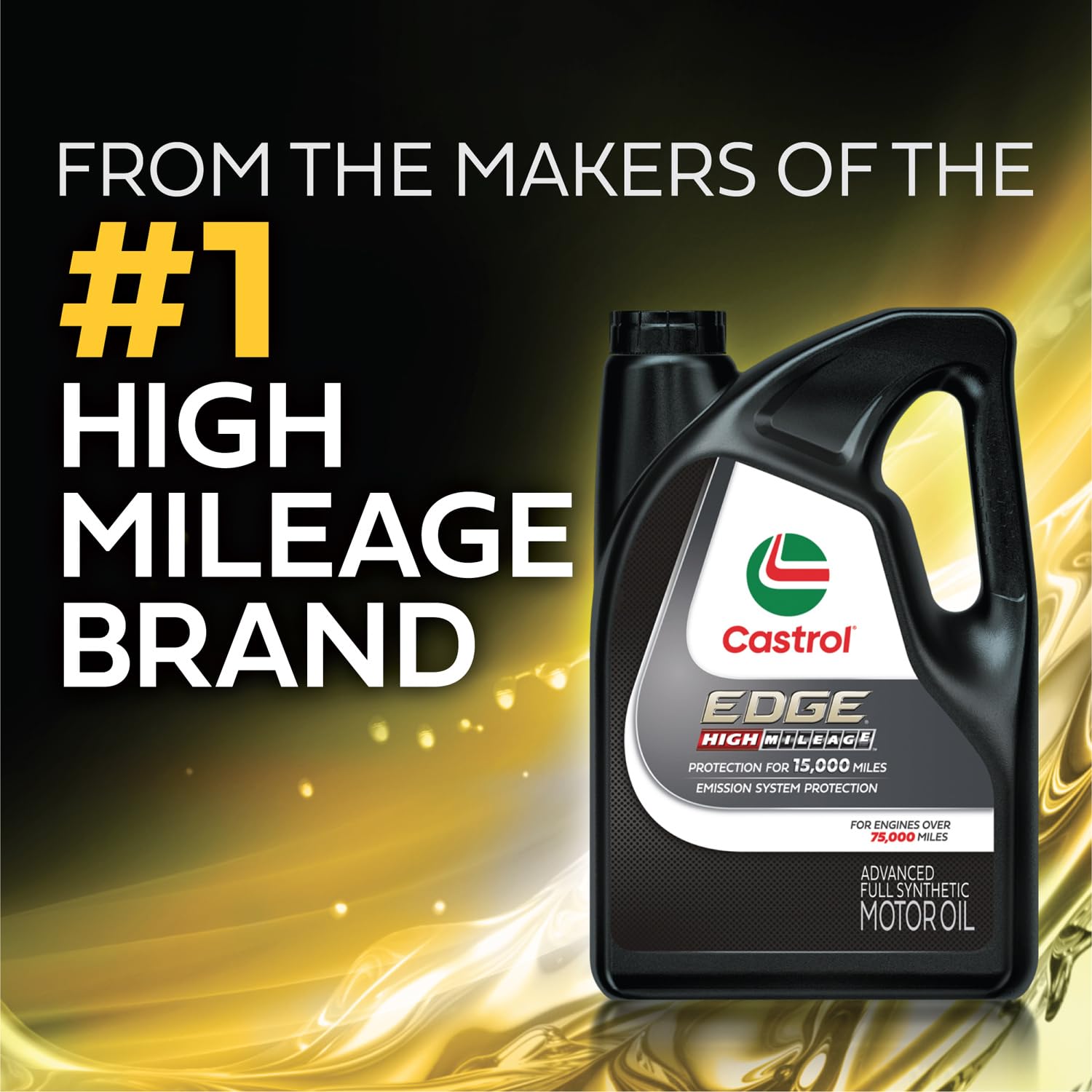 Foto 5 pulgar | Aceite De Motor Castrol Edge High Mileage 0w-20, Totalmente Sintético, 5 Litros - Venta Internacional.