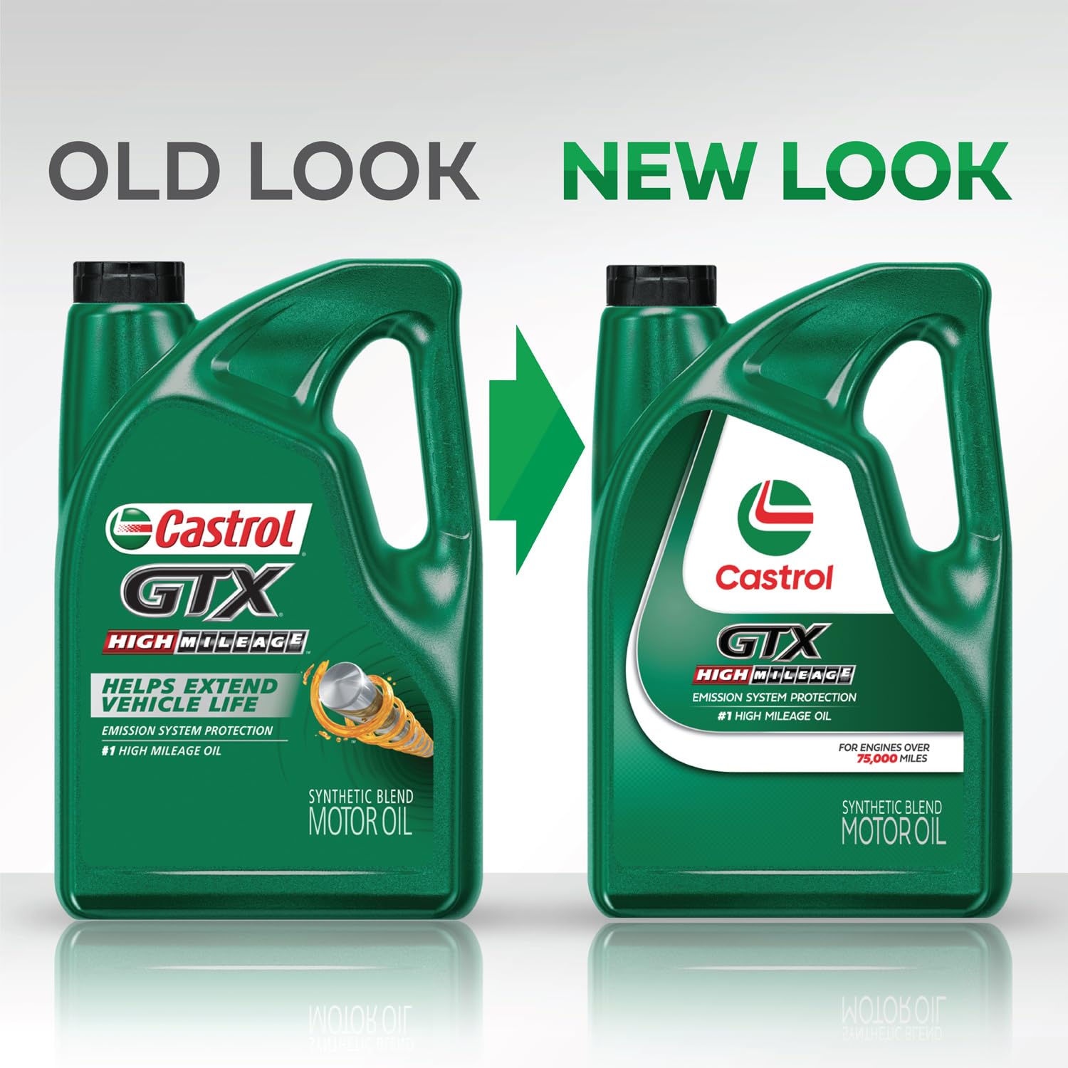 Foto 7 pulgar | Aceite De Motor Castrol Gtx High Mileage 10w-40 Sintético De 5 Litros - Venta Internacional.