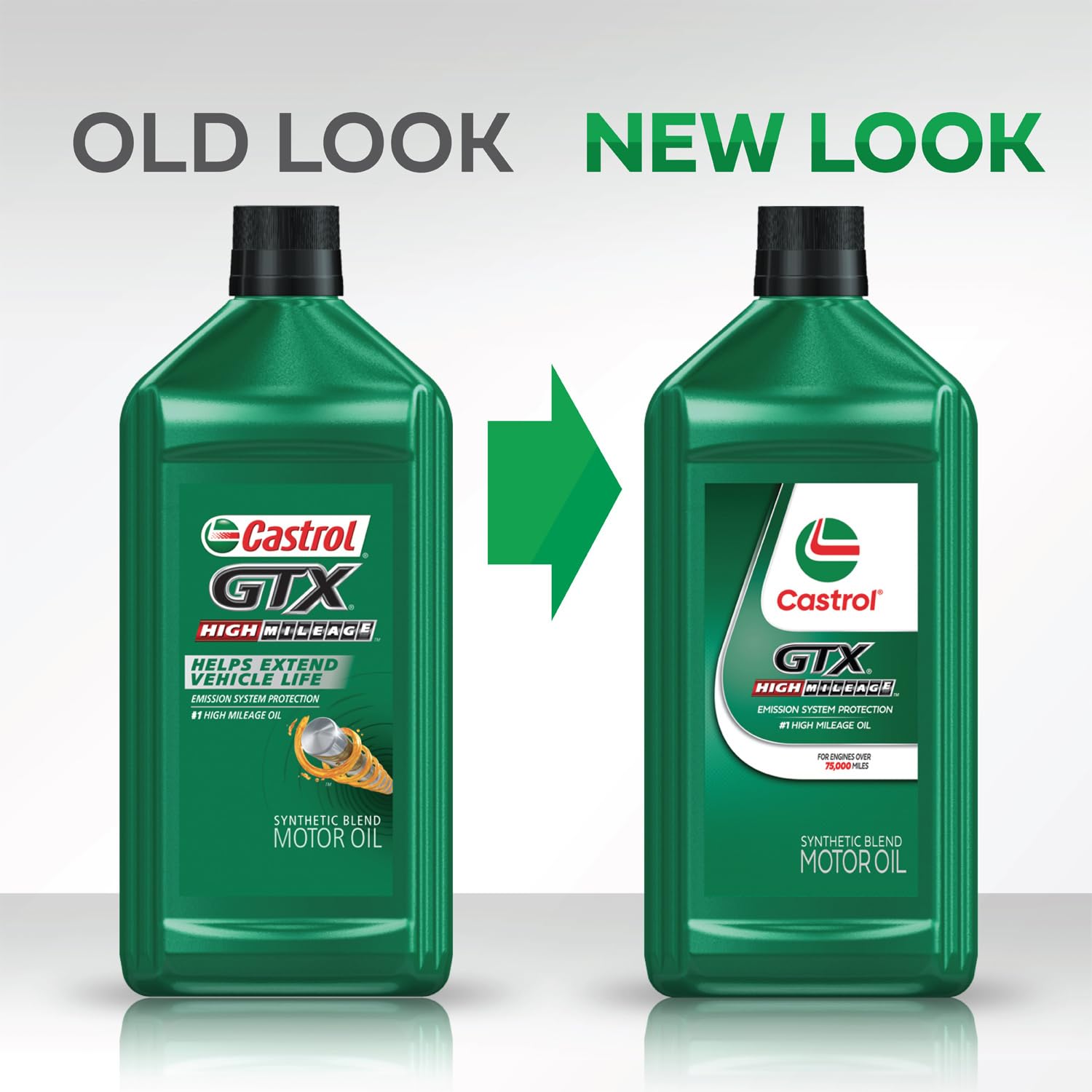 Foto 3 pulgar | Aceite De Motor Castrol Gtx High Mileage 5w-30 Sintético 1lx6 - Venta Internacional.