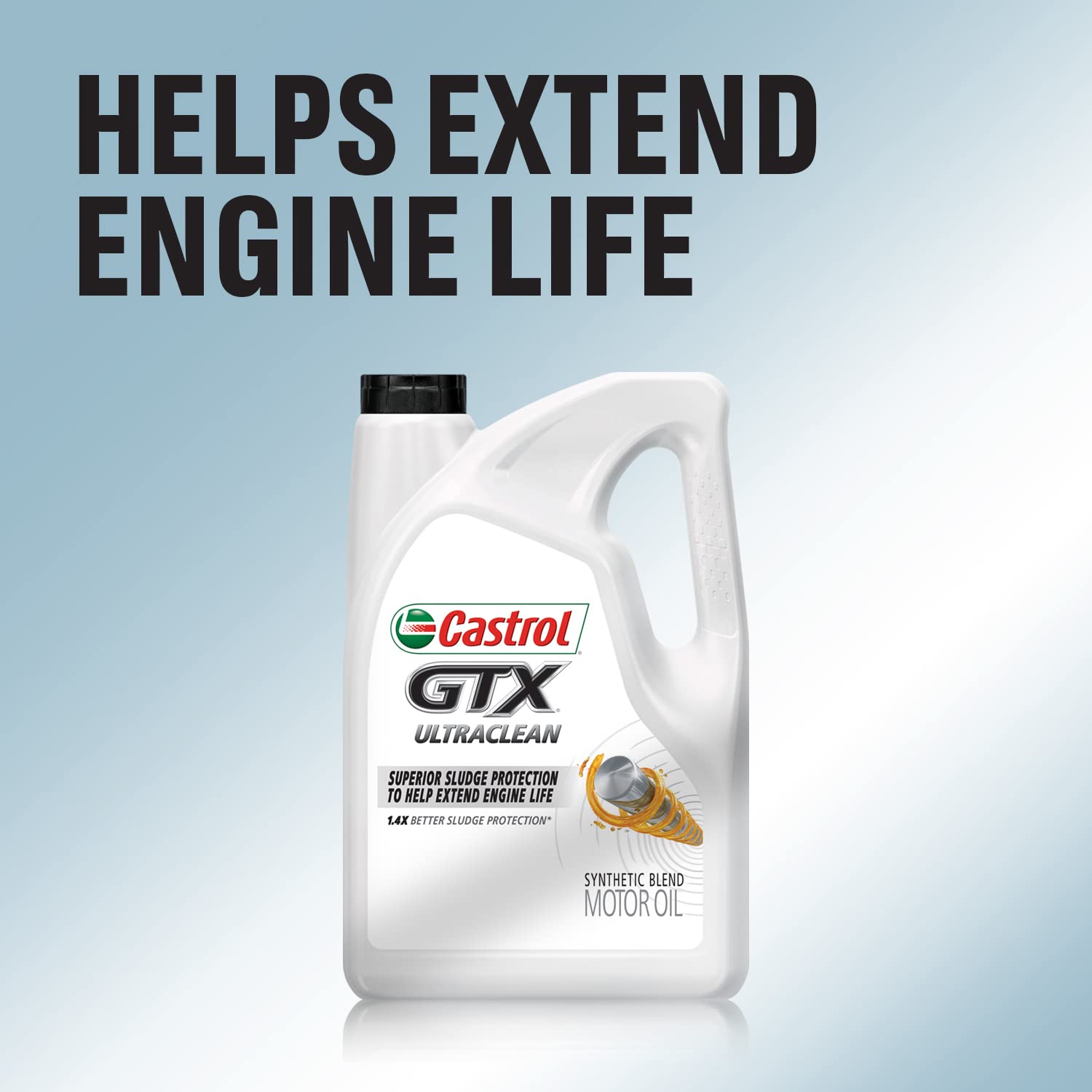 Foto 5 pulgar | Aceite De Motor Castrol Gtx Ultraclean 5w-20 Sintético, 5 Litros X 2 - Venta Internacional.