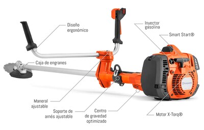 Foto 2 | Desbrozadora Husqvarna 545f Naranja Robusta