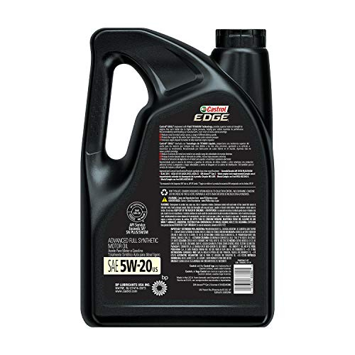 Foto 3 pulgar | Aceite De Motor Castrol Edge 5w-20 Advanced, Totalmente Sintético, 5 Litros - Venta Internacional.