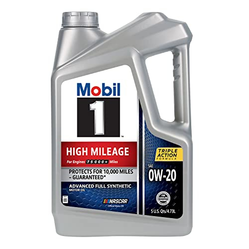 Foto 2 pulgar | Aceite De Motor Mobil 1 De Alto Kilometraje, Totalmente Sintético, 0w-20, 5 Litros - Venta Internacional.