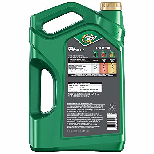 Foto 3 pulgar | Aceite De Motor Quaker State Totalmente Sintético 5w-30 5l - Venta Internacional.