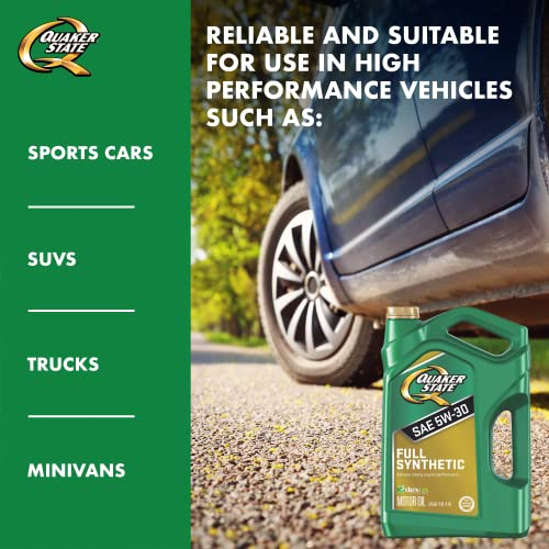 Foto 6 pulgar | Aceite De Motor Quaker State Totalmente Sintético 5w-30 5l - Venta Internacional.