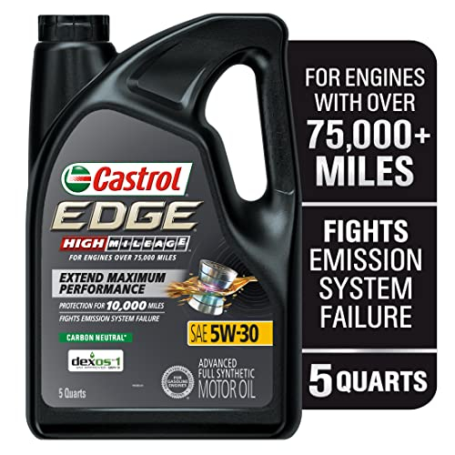 Foto 2 pulgar | Aceite De Motor Castrol Edge High Mileage 5w-30 5l - Venta Internacional.