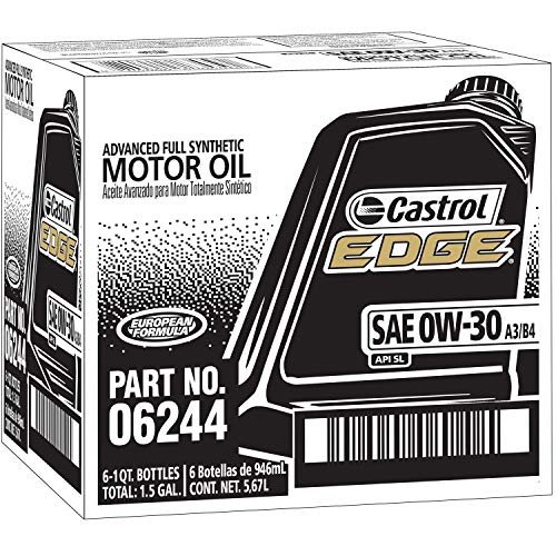 Foto 3 pulgar | Aceite De Motor Castrol Edge A3/b4 0w-30 Totalmente Sintético 1lx6 - Venta Internacional.