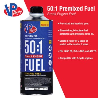 Foto 3 | Combustible Para Motores Pequeños Vp Racing Fuels 6238 Sin Etanol 50:1 1l - Venta Internacional.