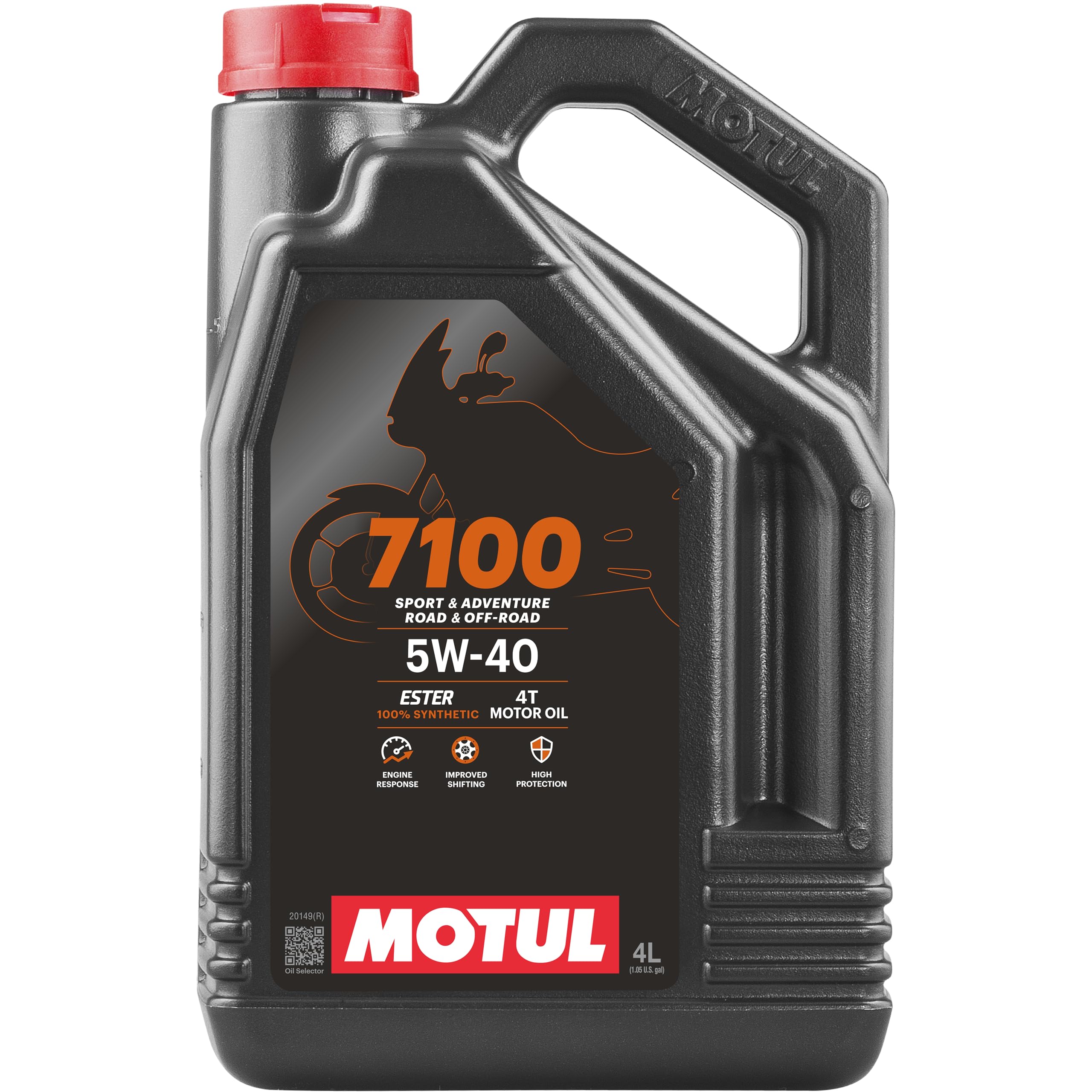Aceite De Motor Motul 7100 4t 5w40 100% Sintético 4 Litros - Venta Internacional.