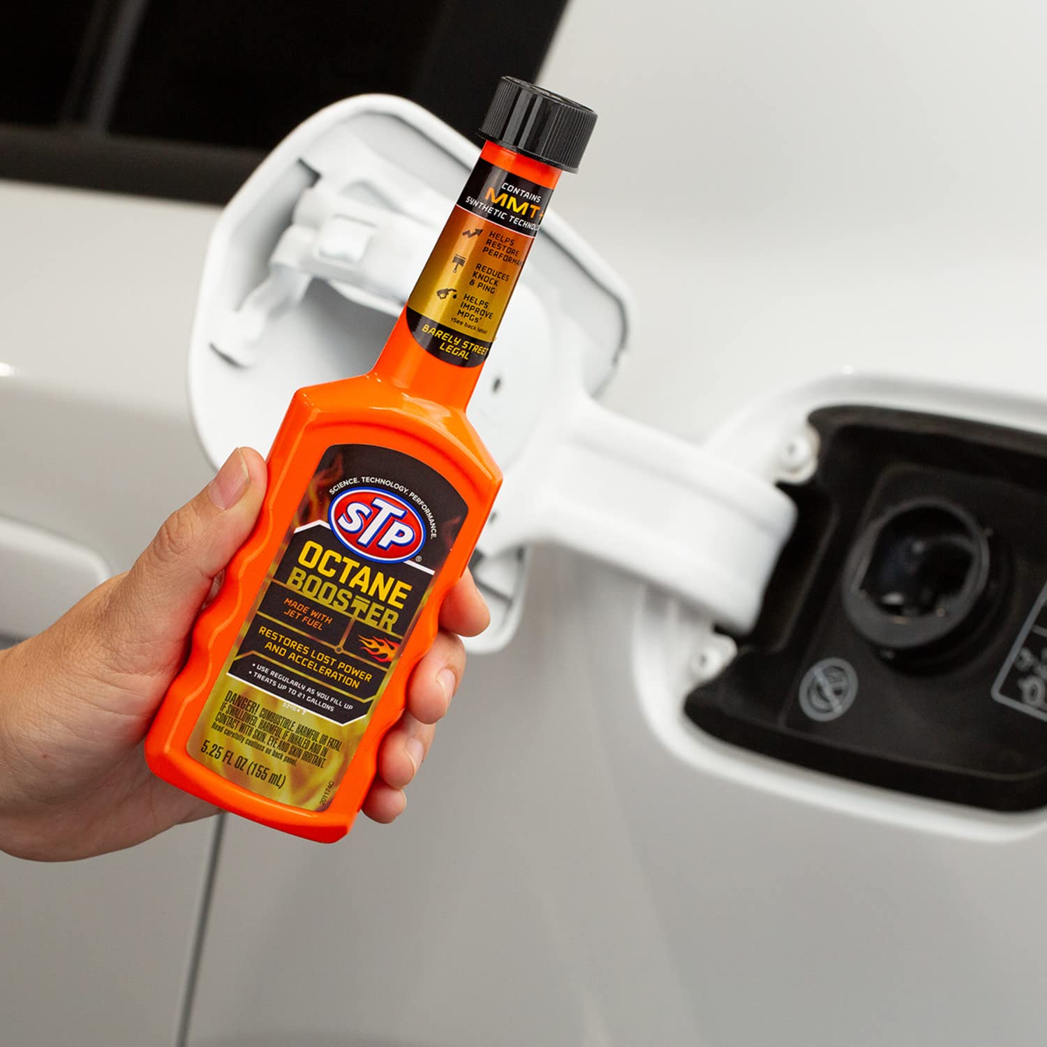 Foto 3 pulgar | El Limpiador Del Sistema De Combustible Stp Octane Booster De 155 Ml Restaura La Energía - Venta Internacional.