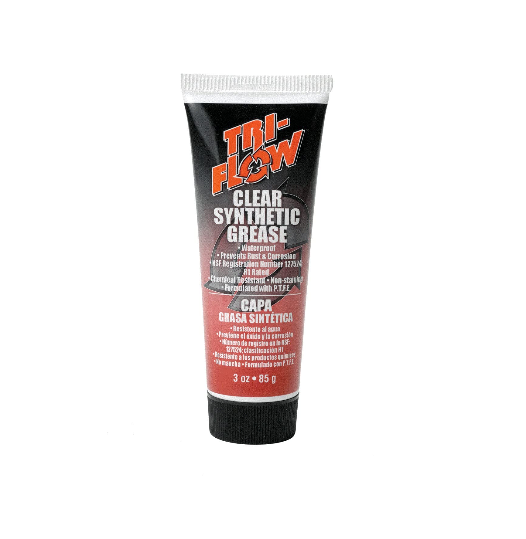 Foto 2 pulgar | Tubo Grease Tri-flow Tf23004, Sintético Transparente, De 90 Ml - Venta Internacional.