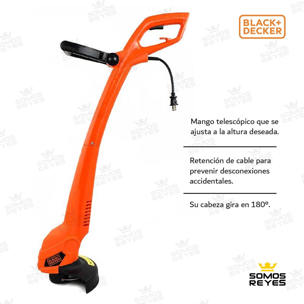 Foto 4 pulgar | Desbrozadora Orilladora Eléctrica 350w Black+Decker Gl300b