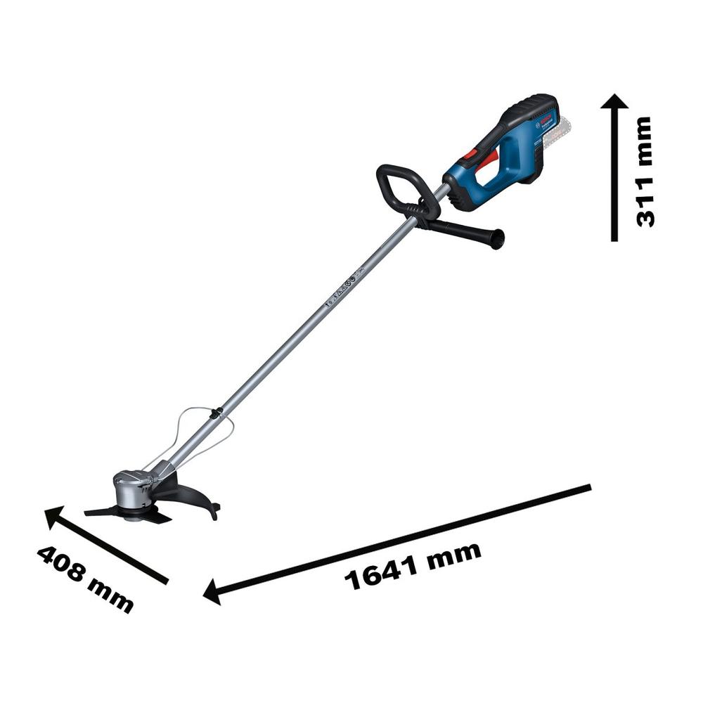 Foto 7 pulgar | Desbrozadora Inalámbrica Bosch Grt 18v-23 Brushless 18v S/b