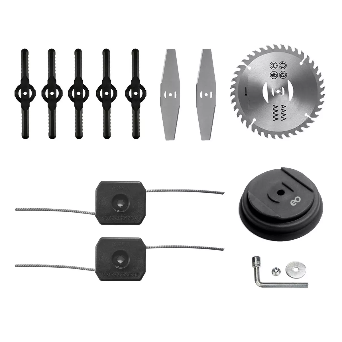 Kit Cuchillas Desbrozadora Inalámbrica Cuchilla Para Podadora Eo Safe Imports Esi-9349-1 Multicolor