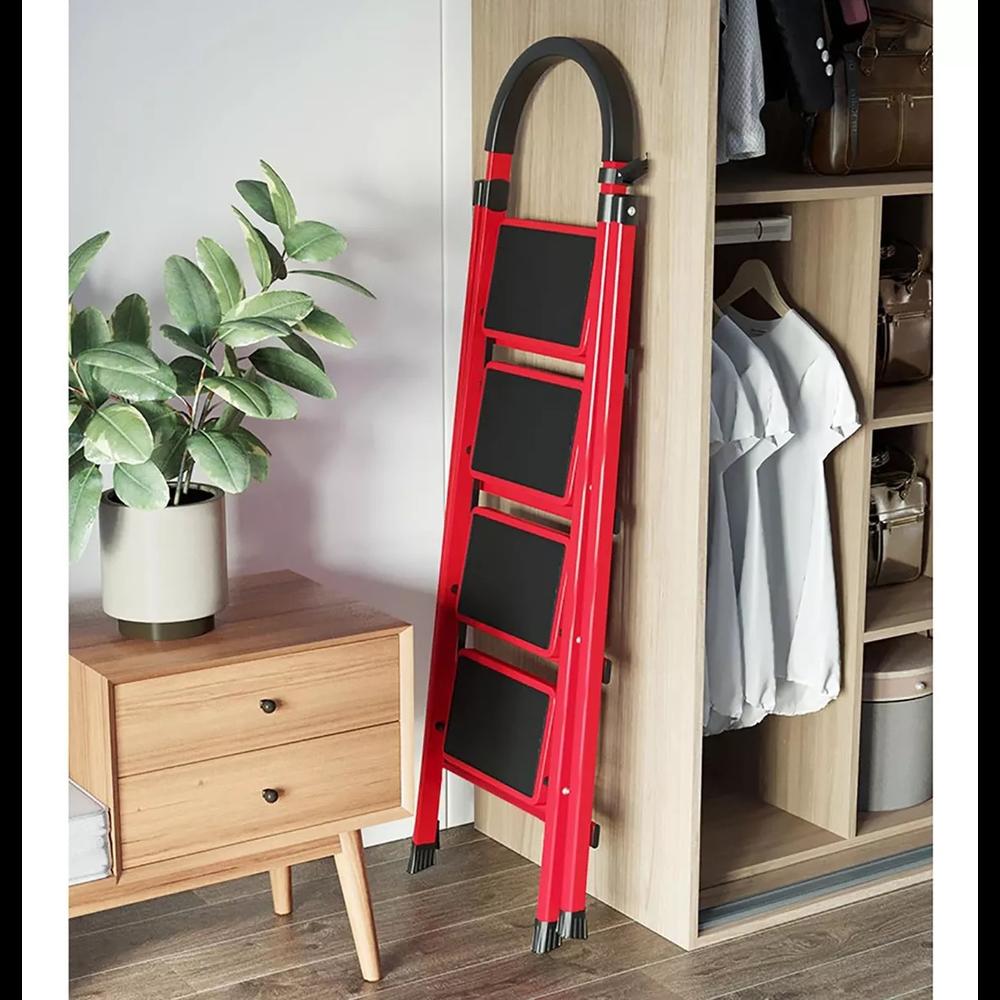 Foto 7 | Escalera Plegable Tipo Tijera De 4 Peldaños Antiderrapante