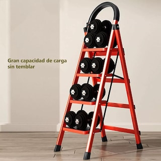 Foto 8 | Escalera Plegable Tipo Tijera De 4 Peldaños Antiderrapante