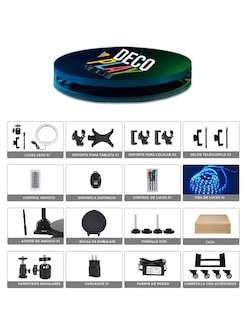 Foto 3 | Decoplay Cabina Giratoria 360° Motorizada Con Accesorios