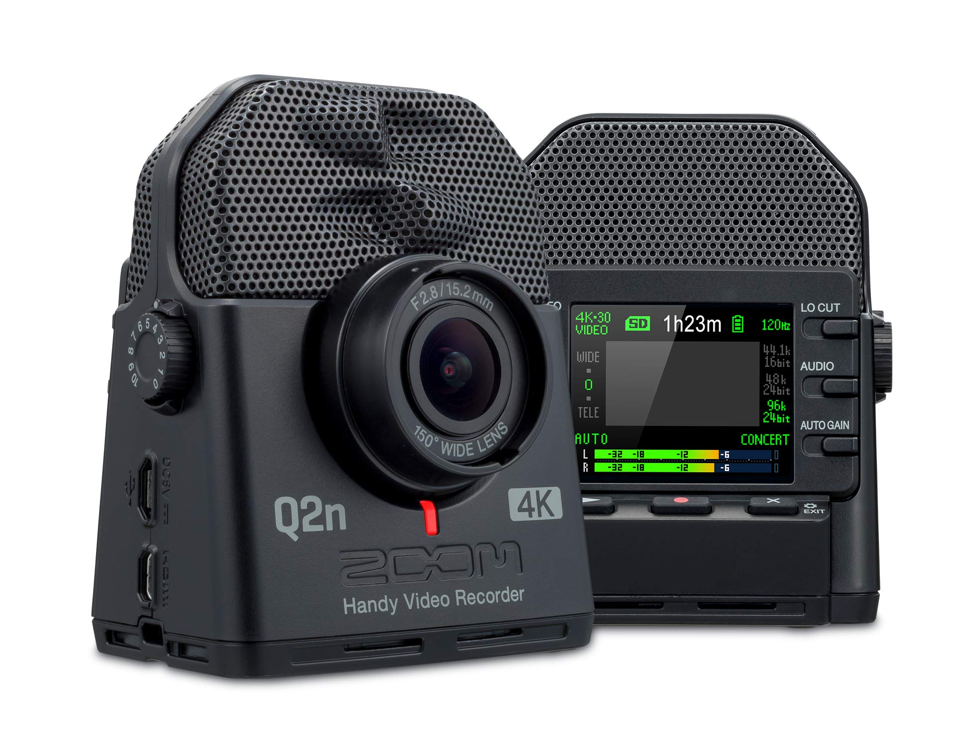 Foto 3 pulgar | Práctico Grabador De Vídeo Zoom Q2n-4k 4k/30p Ultra Hd - Venta Internacional.