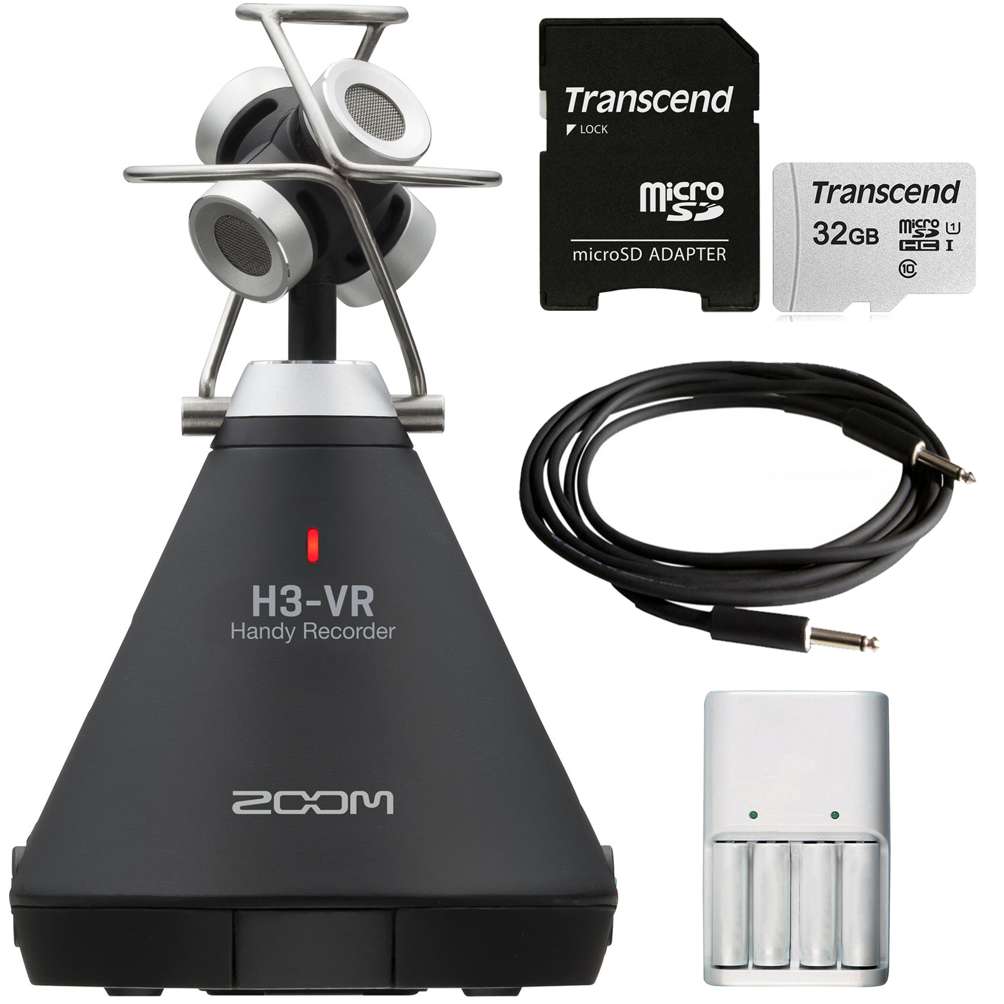 Grabadora De Audio Zoom H3 Vr Handy Con Matriz De Micrófonos Ambisonics - Venta Internacional.