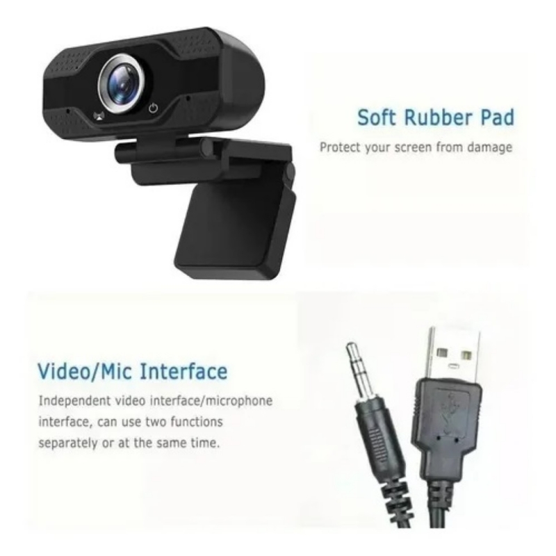 Foto 3 | Cámara Web Utekone Wc100 Usb Hd 480p Con Micrófono - Venta Internacional.