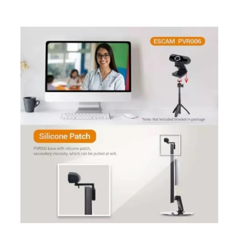Foto 6 | Cámara Web Utekone Wc100 Usb Hd 480p Con Micrófono - Venta Internacional.