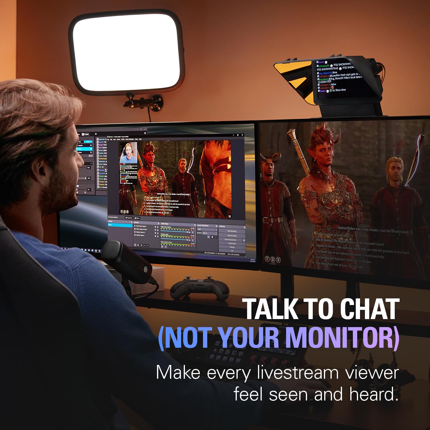 Foto 5 pulgar | Teleprompter Elgato Prompter Con Pantalla Integrada - Venta Internacional.