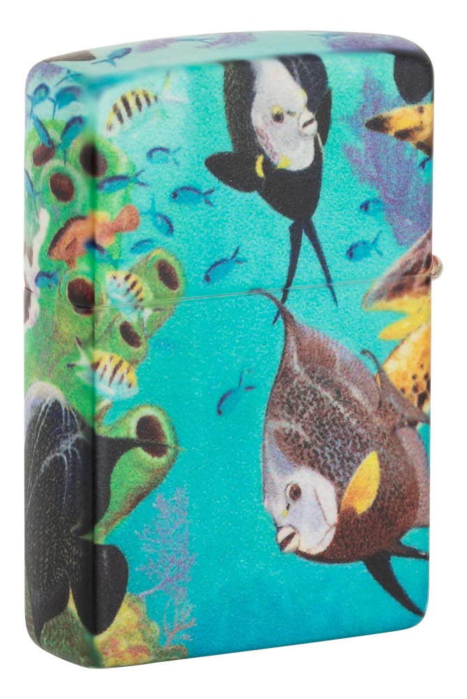 Foto 4 pulgar | Mechero De Bolsillo Zippo Guy Harvey 540 Design Que Brilla En La Oscuridad - Venta Internacional.