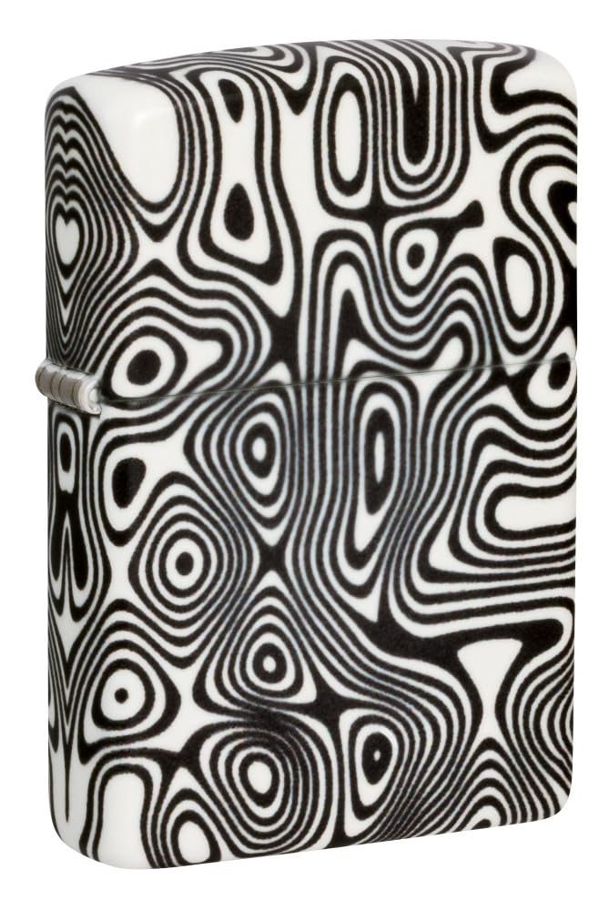 Encendedor De Bolsillo Zippo, Diseño De Espirales Brillantes, 540 Colores Brillantes - Venta Internacional.