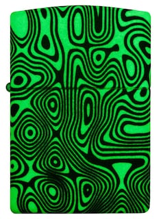 Foto 2 | Encendedor De Bolsillo Zippo, Diseño De Espirales Brillantes, 540 Colores Brillantes - Venta Internacional.