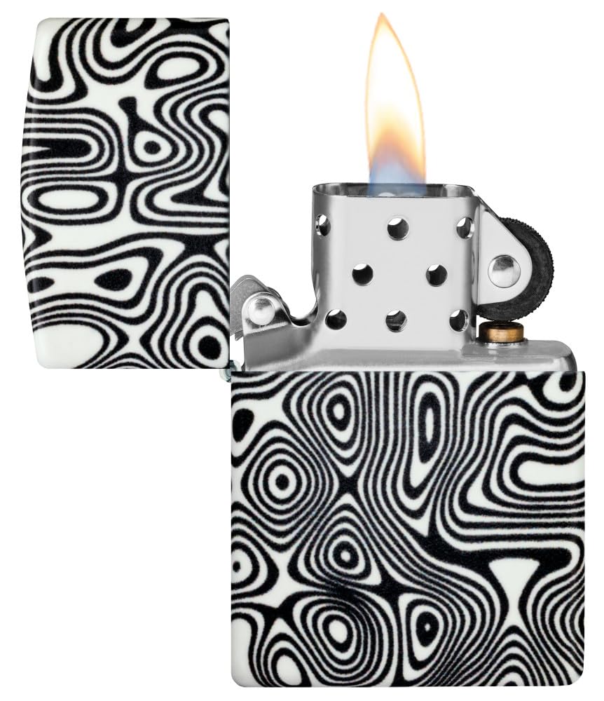 Foto 5 pulgar | Encendedor De Bolsillo Zippo, Diseño De Espirales Brillantes, 540 Colores Brillantes - Venta Internacional.