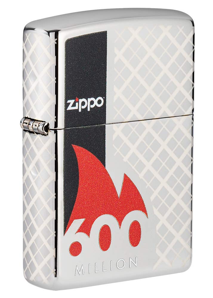 Mechero De Bolsillo Zippo, Coleccionable Número 600 Millones, Edición Limitada - Venta Internacional.