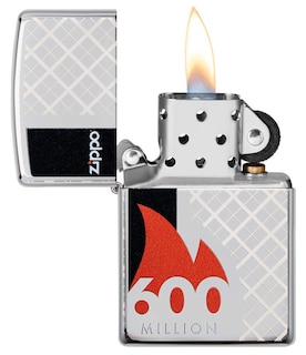 Foto 3 | Mechero De Bolsillo Zippo, Coleccionable Número 600 Millones, Edición Limitada - Venta Internacional.