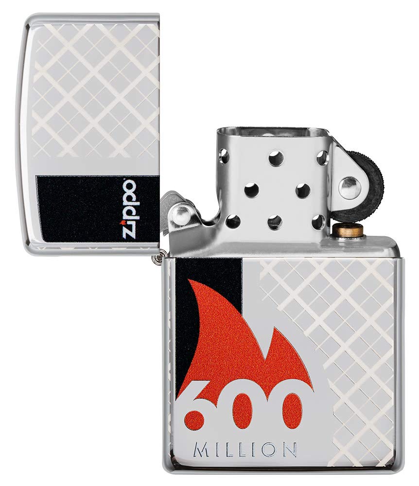 Foto 5 pulgar | Mechero De Bolsillo Zippo, Coleccionable Número 600 Millones, Edición Limitada - Venta Internacional.