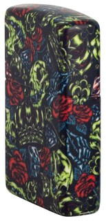 Foto 7 | Diseño De Corona De Calavera Zippo Más Clara Que Brilla En La Oscuridad, 540 Colores - Venta Internacional.