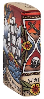 Foto 7 | Mechero De Bolsillo Zippo 540 Con Diseño De Tatuaje Náutico - Venta Internacional.