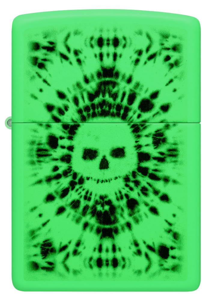 Foto 3 pulgar | Mechero De Bolsillo Zippo Con Diseño De Calavera Brillante Que Brilla En La Oscuridad - Venta Internacional.