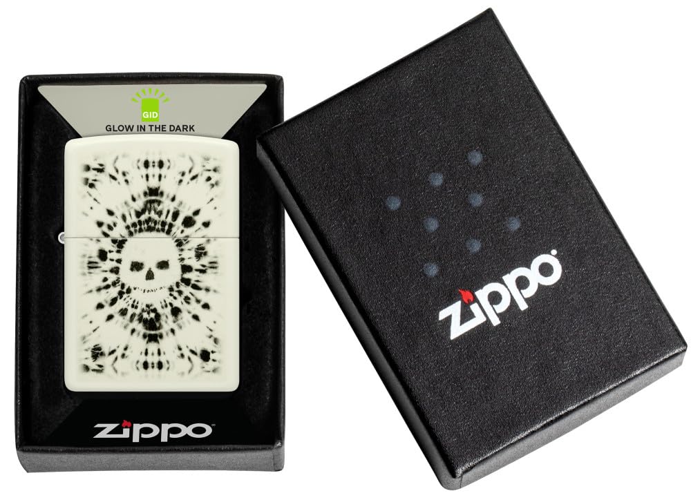Foto 6 pulgar | Mechero De Bolsillo Zippo Con Diseño De Calavera Brillante Que Brilla En La Oscuridad - Venta Internacional.