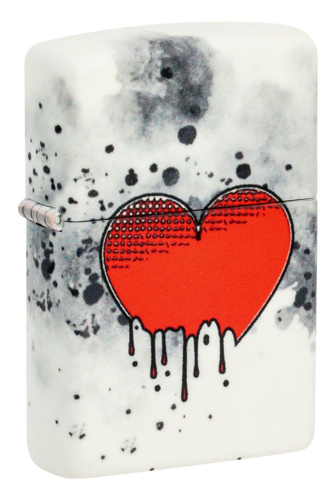 Foto 1 | Mechero De Bolsillo Zippo Love Drip Design, 540 Colores Que Brillan En La Oscuridad - Venta Internacional.