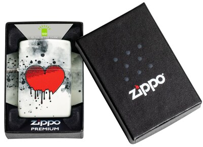 Foto 7 | Mechero De Bolsillo Zippo Love Drip Design, 540 Colores Que Brillan En La Oscuridad - Venta Internacional.