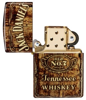 Foto 5 | Encendedor De Bolsillo Zippo Jack Daniel's Barrel Design 540 Brass - Venta Internacional.