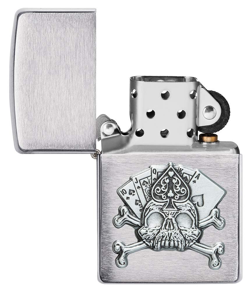 Foto 5 pulgar | Mechero  Zippo Cromo Cepillado - Venta Internacional